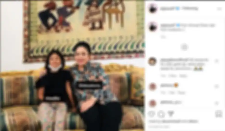 Al Ghazali mengunggah potret manis Safeea Ahmad adik tirinya