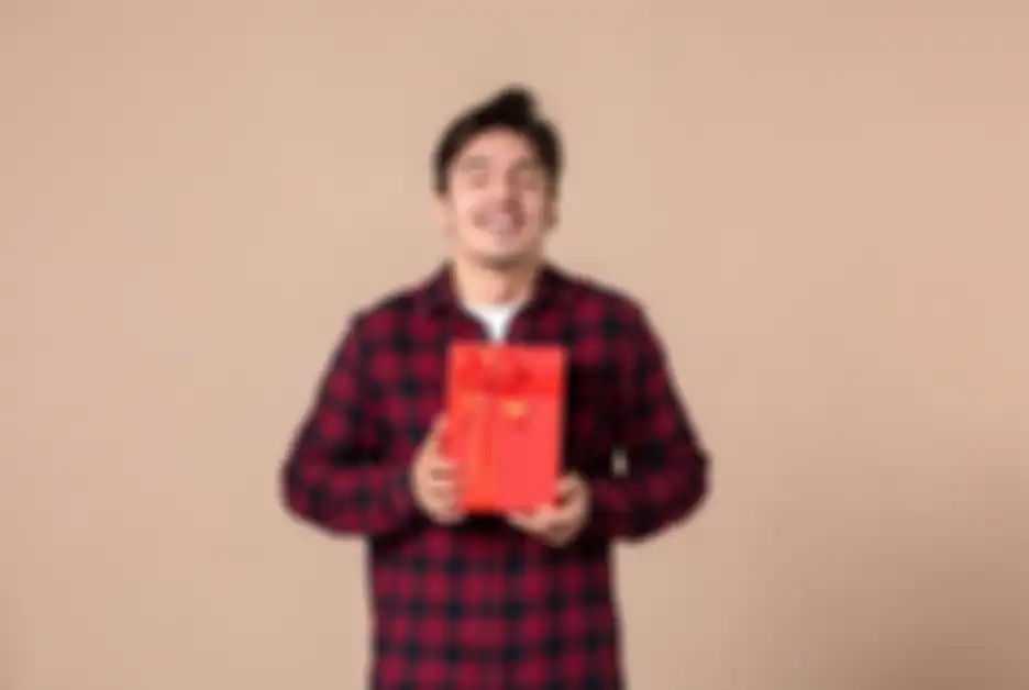 Ilustrasi cowok Aquarius dapat kado