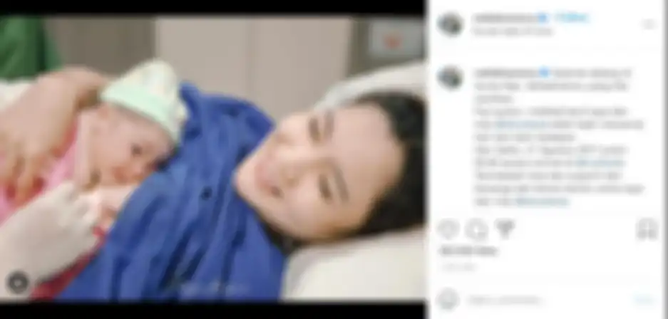 Nella Kharisma umumkan lahiran anak pertamanya.