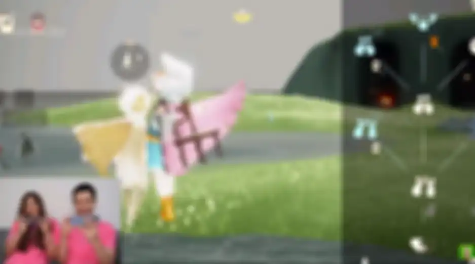 Jess dan Sisca ikut main game Sky