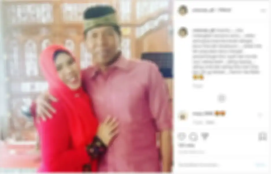 Rohimah kembali pamer keromantisan dengan Kiwil dengan unggah foto dirinya dirangkul mesra oleh suaminya, Senin (29/6/2020
