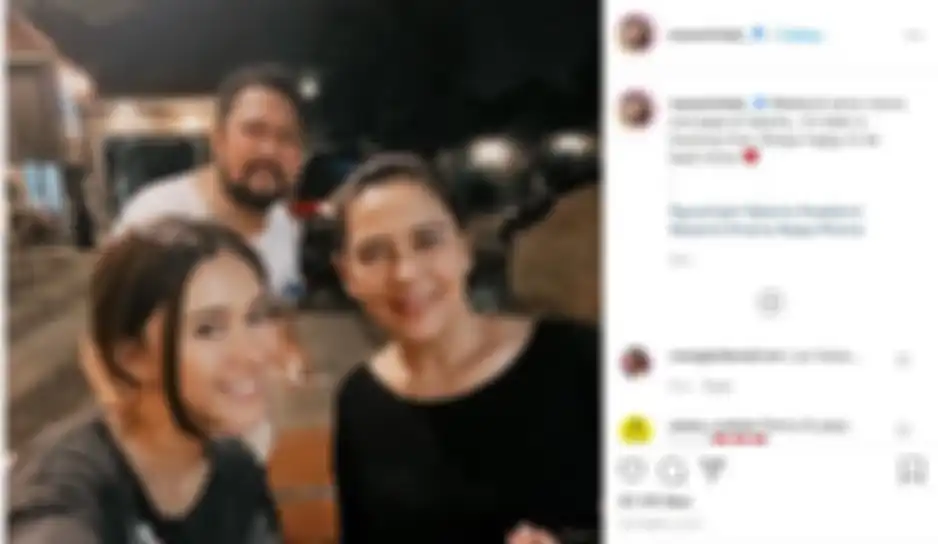 Kebersamaan Lydia Kandou dan Jamal Mirdad