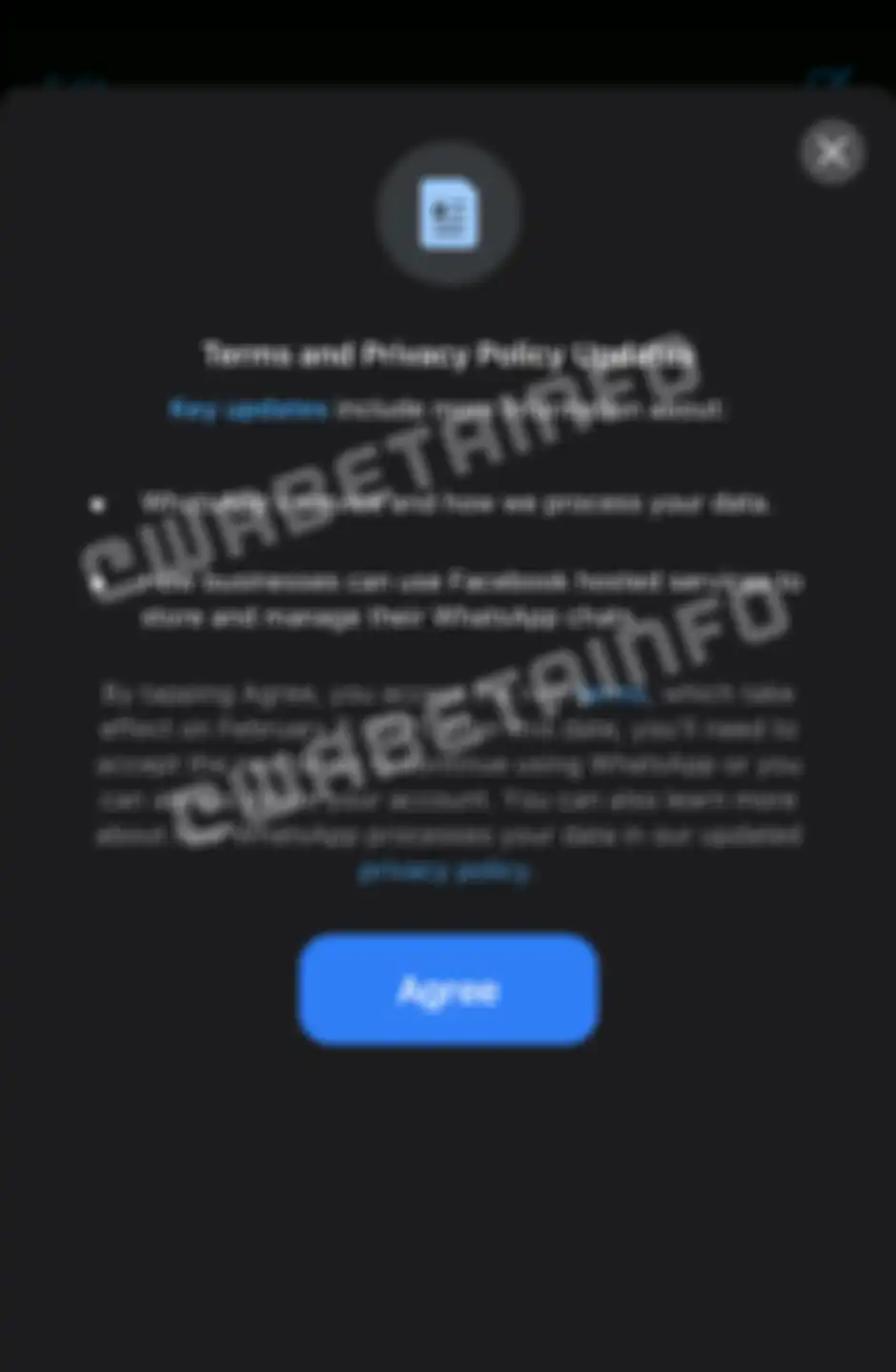 Kebijakan dan aturan baru WhatsApp