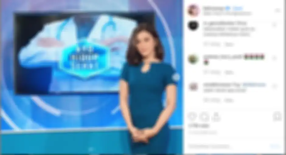 Dita Fakhrana juga memiliki profesi presenter kesehatan