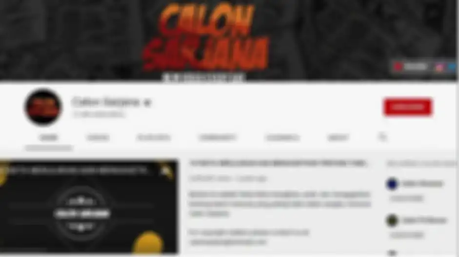 YouTube Calon Sarjana