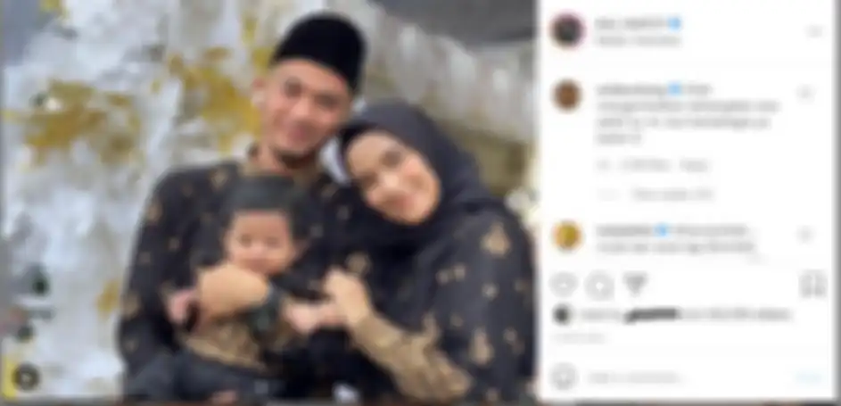 Potret kebersamaan Rizki Da, Nadya Mustika, dan anaknya