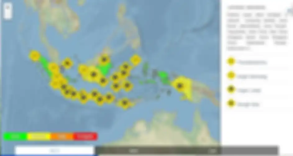 Beberapa wilayah di Indonesia yang bakal dilanda hujan lebat, termasuk Jakarta.