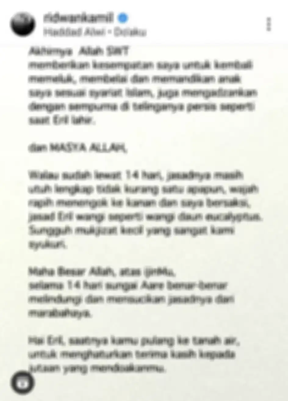 Ridwan Kamil lega jenazah Eril mengeluarkan wangi daun eucalyptus. Ternyata begini foto tanaman yang bisa cegah penyakit mematikan.