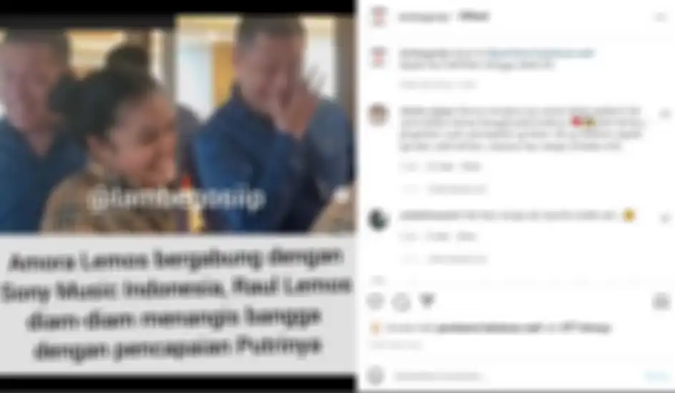 Video viral Raul Lemos menitikkan air mata lihat Amora ikuti jejak Krisdayanti