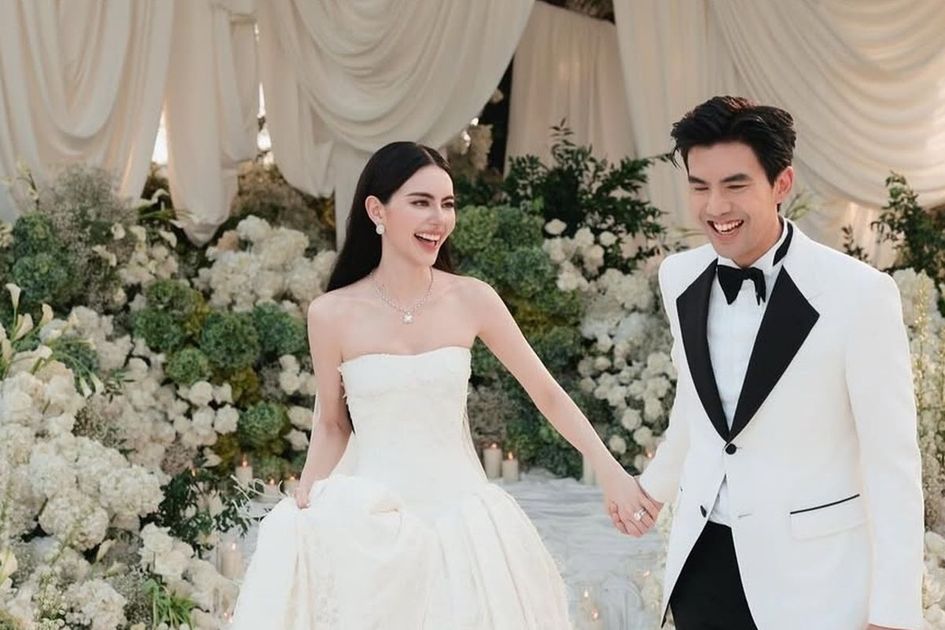 Selamat! Bintang Film Pee Mak, Davika Hoorne Resmi Menikah dengan Ter Chantavit Setelah 7 Tahun Berpacaran