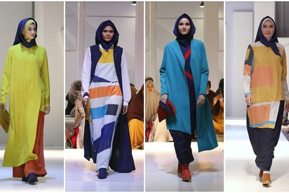 48 Koleksi Busana Hijab Modern Simpel Minimalis Elegan dari L.tru di ‘Hello’ L.tru Annual Collection 2017 