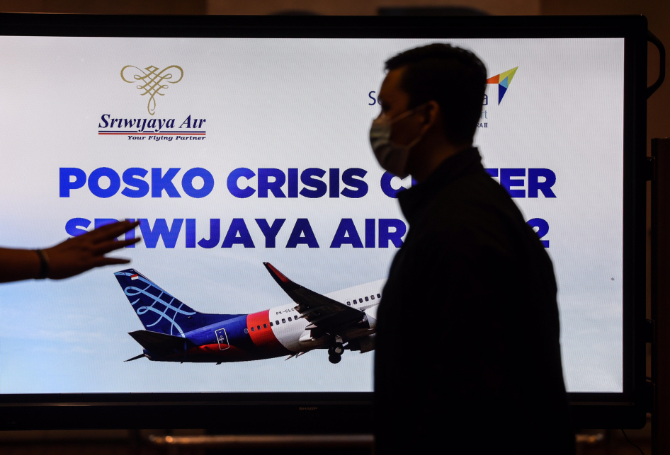 2 posko crisis center Sriwijaya Air