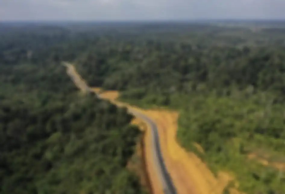 Foto udara kawasan Bukit Nyuling, Tumbang Talaken Manuhing, Gunung Mas, Kalimantan Tengah, Kamis (25/7/2019). Daerah yang menjadi bakal calon Ibu Kota Negara itu telah ditinjau oleh Presiden Joko Widodo pada bulan Mei lalu saat mengecek kelaikan lokasi terkait wacana pemindahan Ibu Kota Negara.