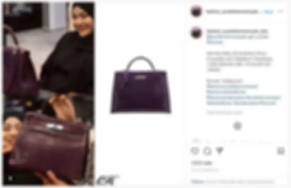 Aurel Hermansyah dapat kado tas mewah