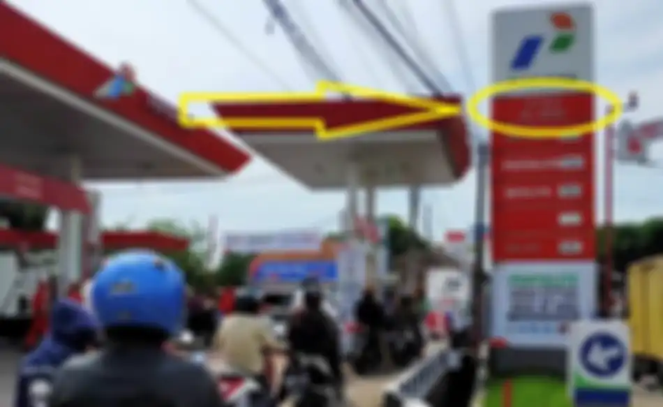 Sebelum isi bensin Perhatikan kode di Plang SPBU Pertamina 