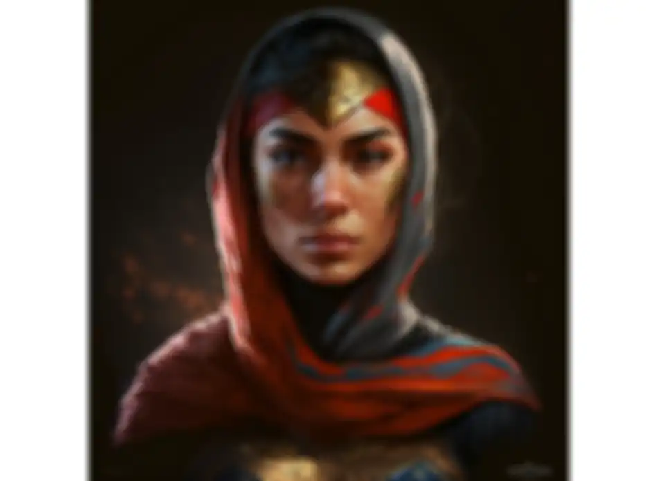 Indonesian Super Hero by Rakoes, generated AI Image with Midjourney