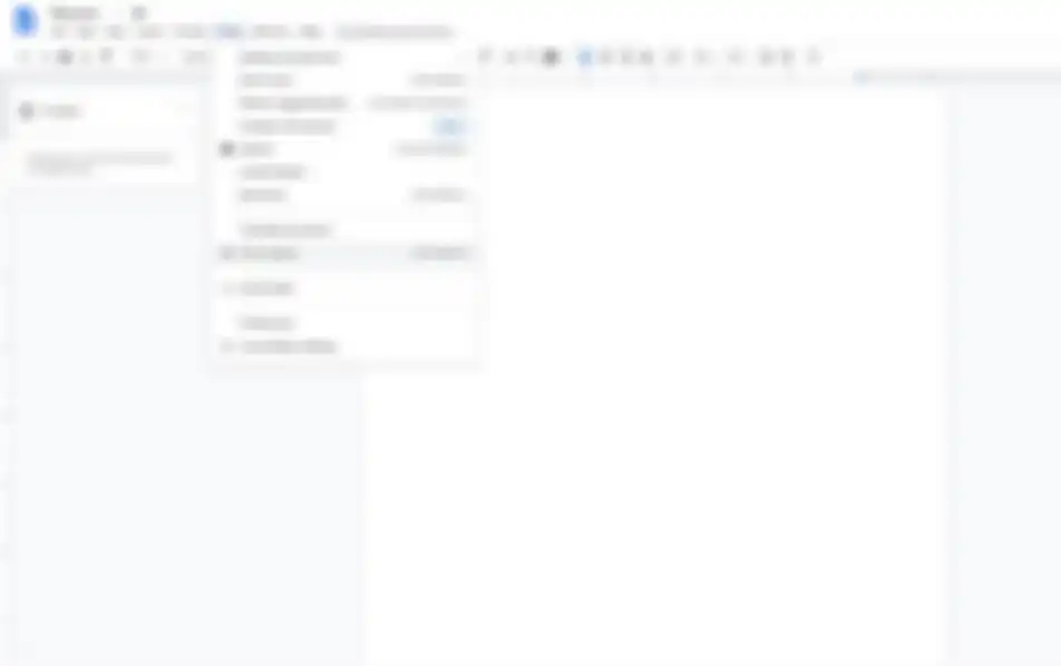 Tampilan Google Docs