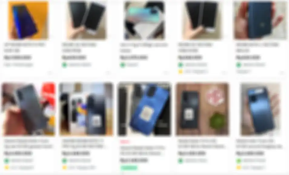 Harga hp second Redmi Note 11 Pro 5G 8/128 di Tokopedia