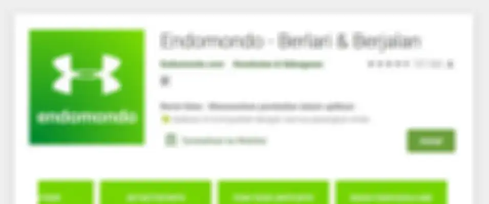 Aplikasi Endomondo.