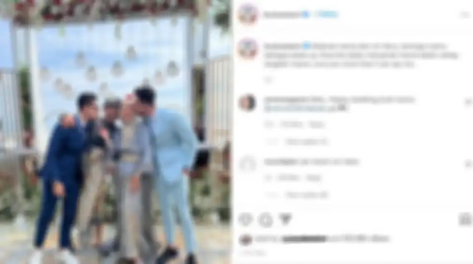 Unggahan foto Verrel Bramasta