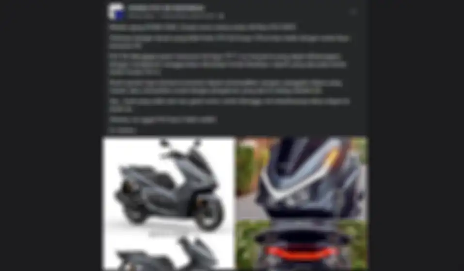 Postingan Honda PCX 2025 di Group FB mendapat banyak respon dari pengguna PCX 160.