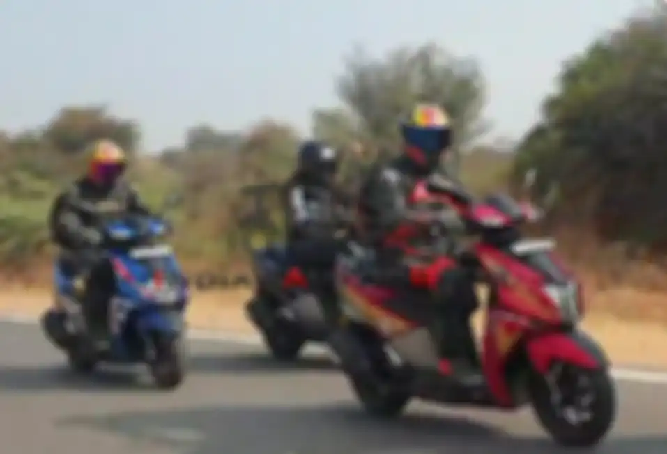 TVS Ntorq 125 SuperSquad Edition kena spy shot di jalan.