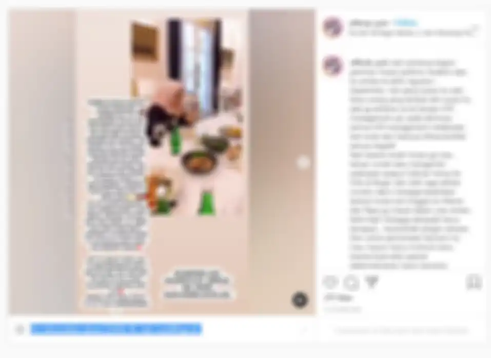 Postingan Instagram fans Syahrini