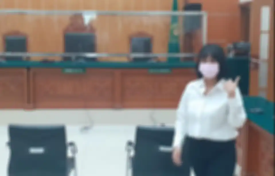 Vanessa Angel dalam sidang vonis yang digelar di Pengadilan Negeri Jakarta Barat, Kamis (5/11/2020).