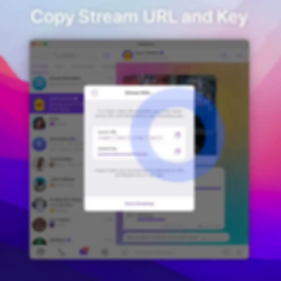 Cara live streaming di Telegram terbaru yang bisa sambung ke OBS Studio.