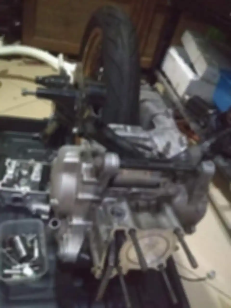 Mesin Yamaha XMAX milik Kevin Adinata Putra telah berkapasitas 365 cc