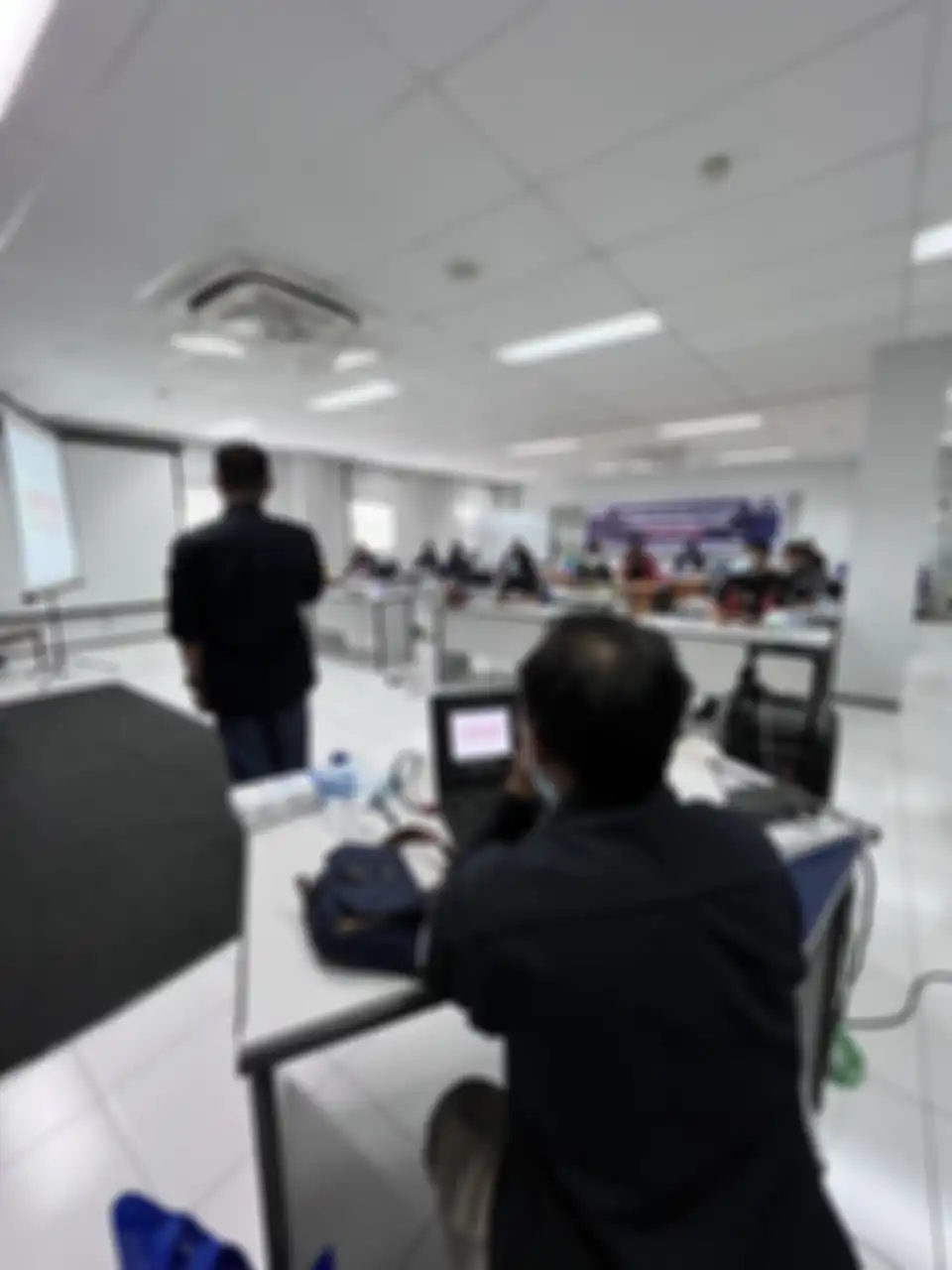 Situasi saat workshop Pertolongan Pertama Gawat Darurat (PPGD).