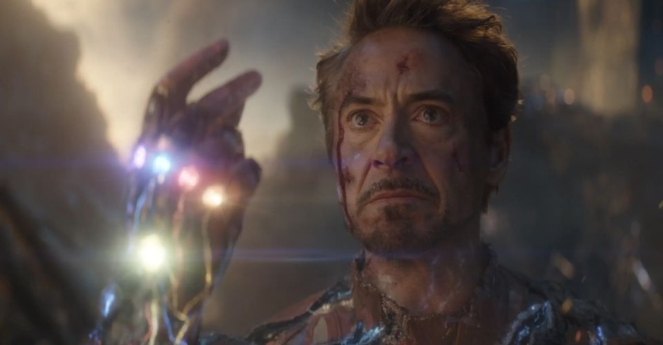 Robert Downey Jr. sebagai Iron Man di Avegers: Endgame