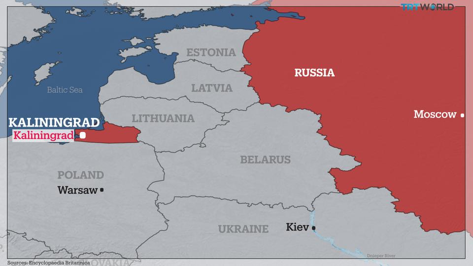 Lokasi strategis Kaliningrad di wilayah Baltic
