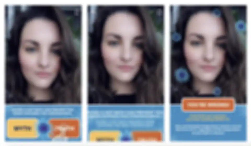 Filter COVID-19 Myth Bust di Snapchat.