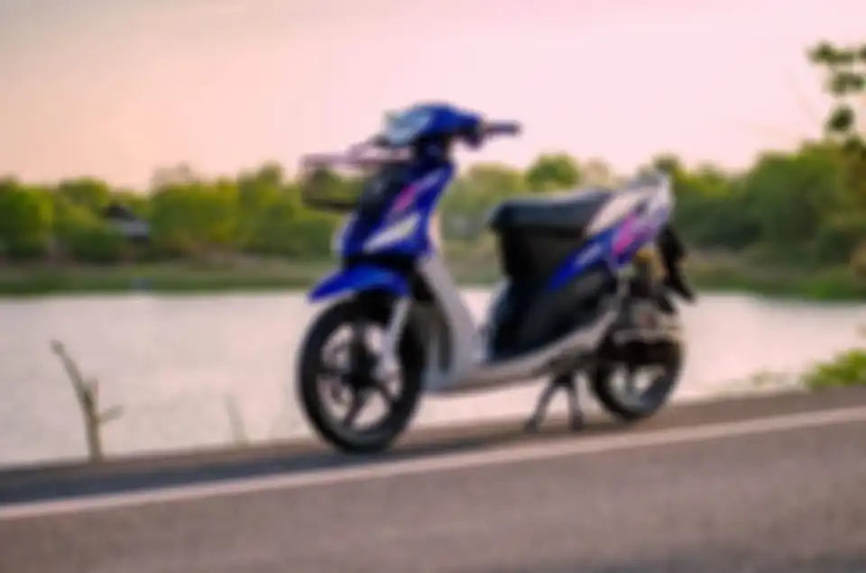 Yamaha Mio lawas ini kembali muda berkat modifikasi simpel namun berkelas.
