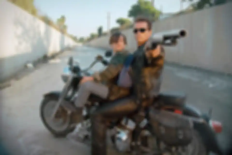 Arnold dalam film Terminator