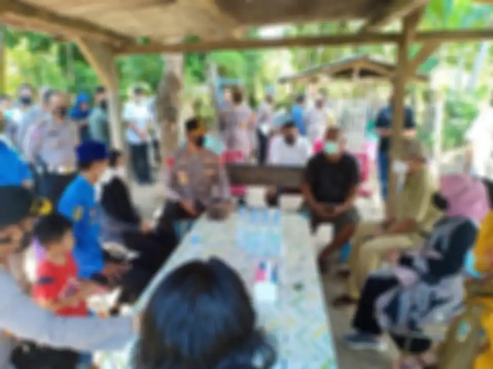 Kapolda Sulteng Irjen Rudy Sufahriadi menemui korban mesum Kapolsek Parigi Iptu I Dewa Gede Nurate, Selasa (19/10/2021).