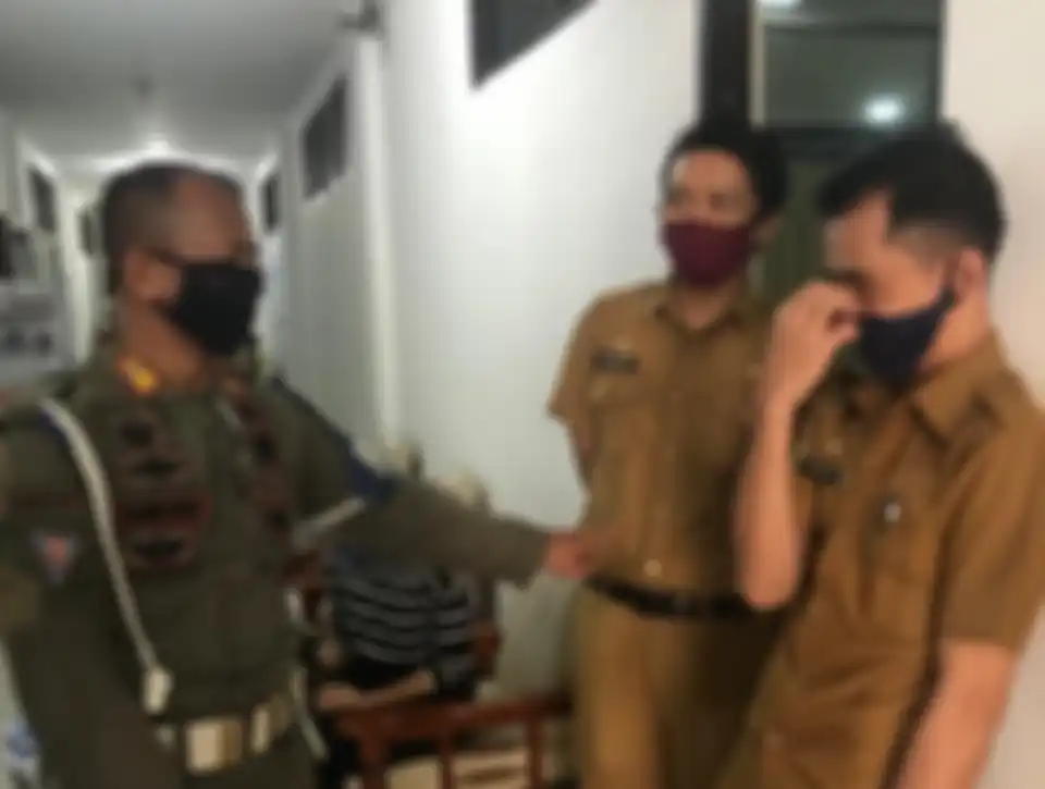 Satpol PP sidak ASN yang tak mengenakan masker