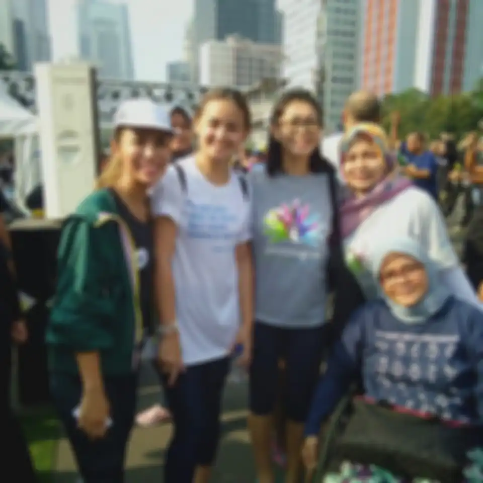 Joanna aktif di komunitas sosial