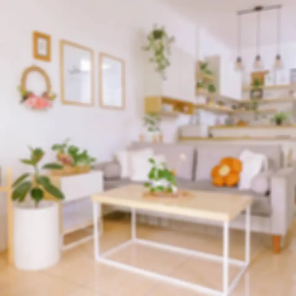 Ilmu feng shui mengatur desain ruang tamu menjadi seperti ini agar bisa membawa hoki masuk ke dalam rumah. 