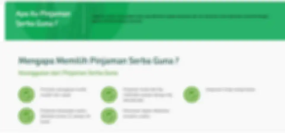 Pinjaman Serba Guna khusus gadai BPKB motor, siapkan persyaratan untuk proses pencairan.