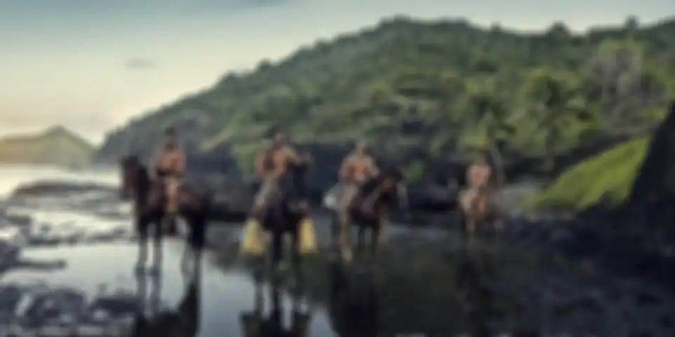 Kehidupan di Pulau Marquesas, Samudera Pasifik.
