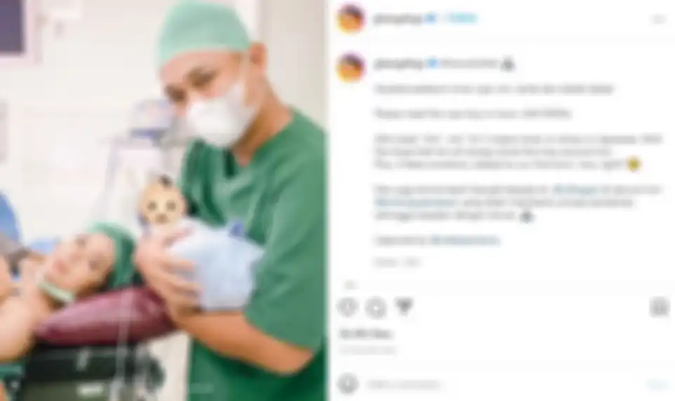 Gilang Dirga mengungkapkan arti nama putranya dengan Adiezty Fersa.