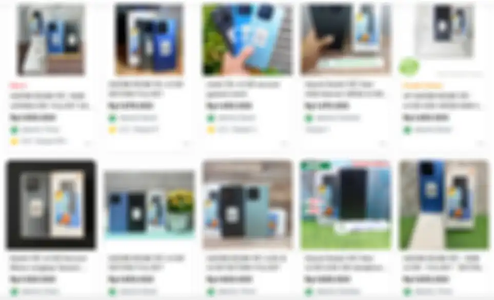 Harga hp second Redmi 10C 4/128GB di Tokopedia