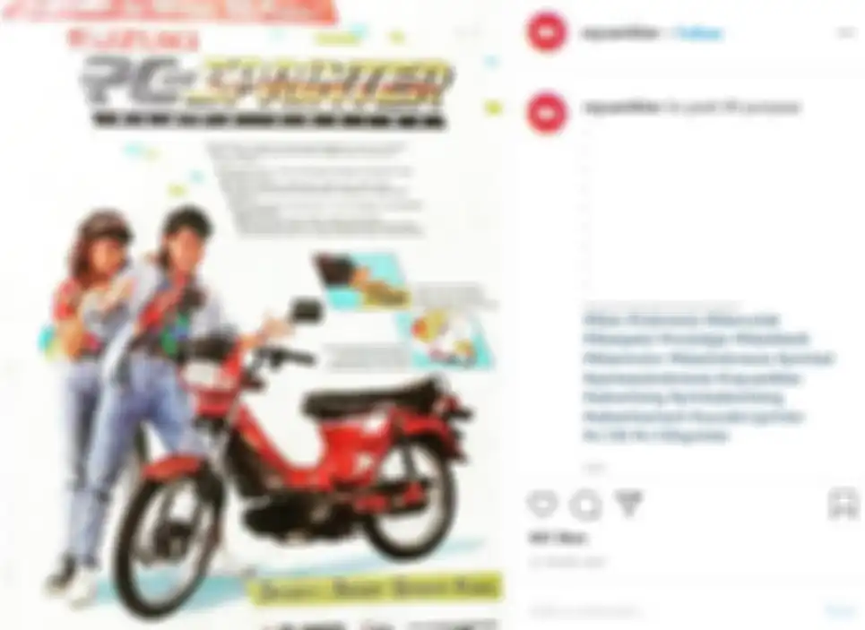 Suzuki RC Sprinter nenek moyang suzuki Satria