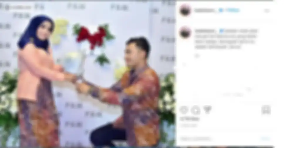 Potret mesra Fadel Islami dan Muzdalifah