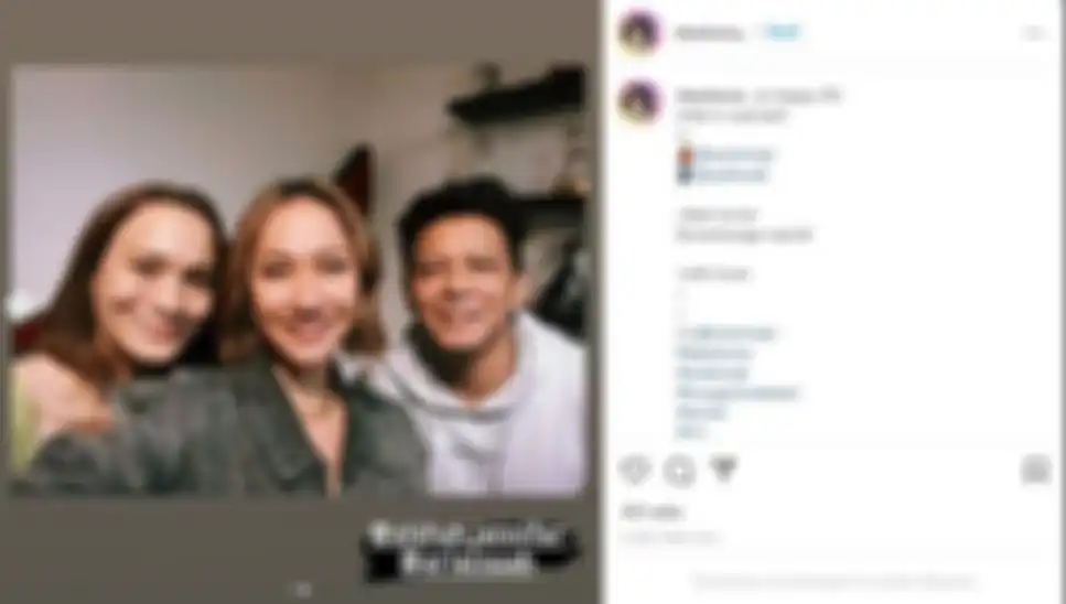 Potret BCL bareng Ariel NOAH dan adik Ashraf Sinclair, Aishah Jennifer