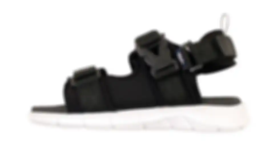 Sandal Outdoor Brand Lokal Hitam Melo