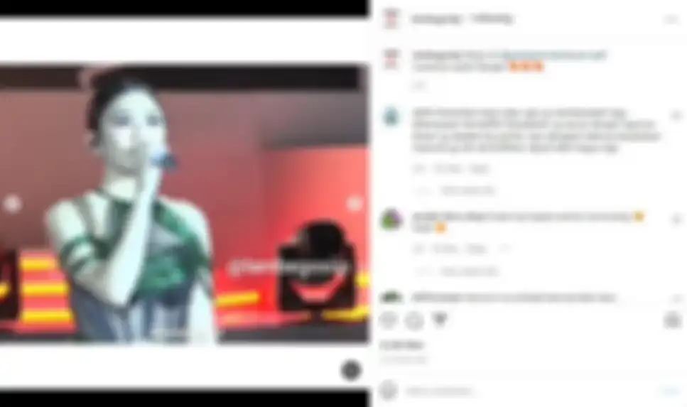 Unggahan video akun Instagram @lambegosiip.