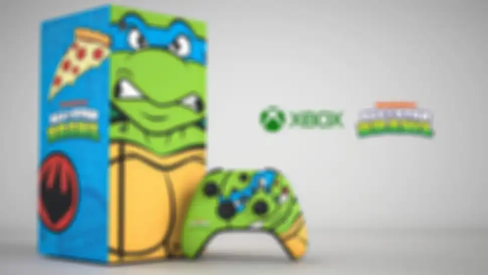 Kontroler Xbox Series X edisi khusus TMNT